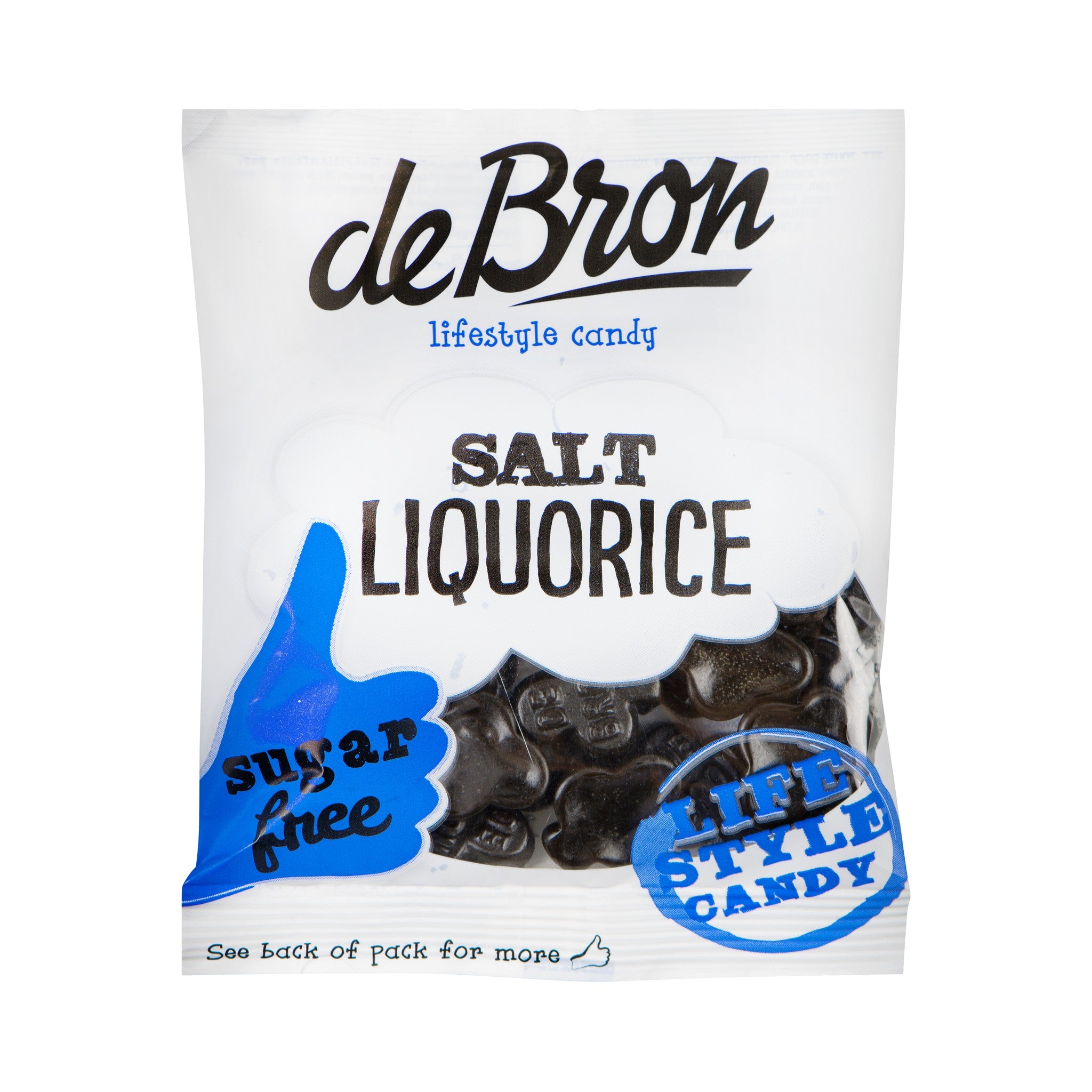 de Bron Zoute drop Salty Liquorice